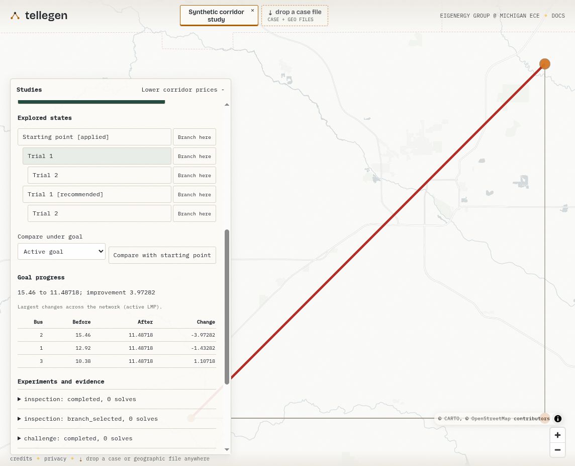 Native Study comparison showing the target improvement and prices elsewhere